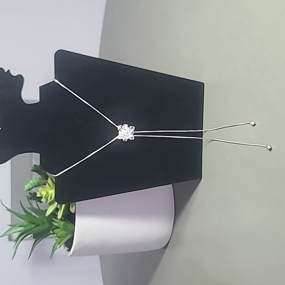 Hello Kitty Rhinestone Lariet Necklace - Picture 2 of 6